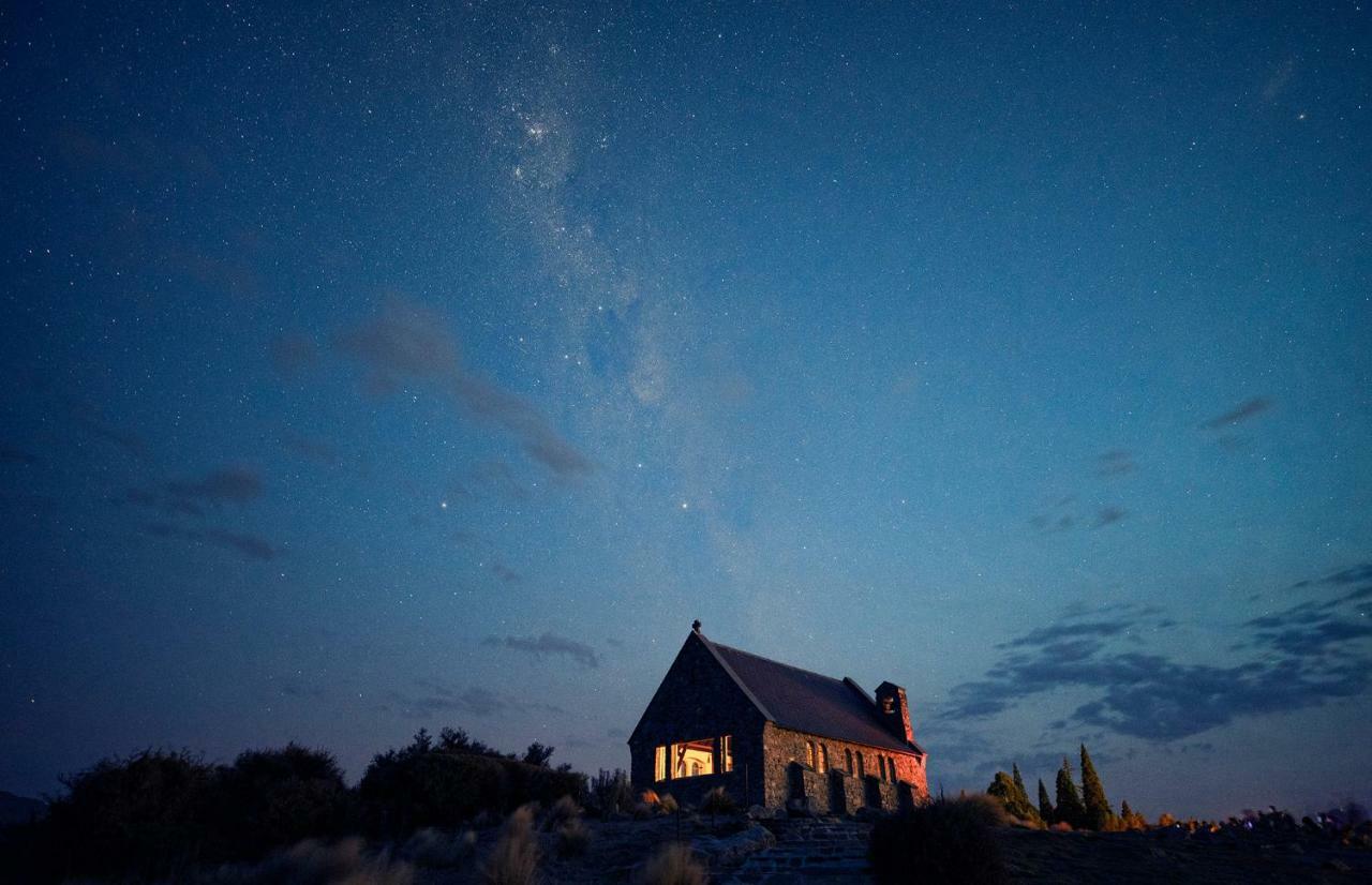 Black Beech House With Stunning Outdoor Bath Lake Tekapo Exteriér fotografie